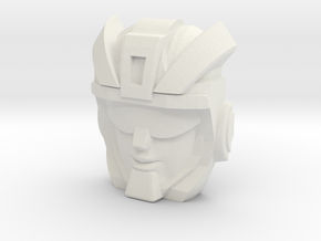 Bumper Face (Titans Return) in White Natural Versatile Plastic