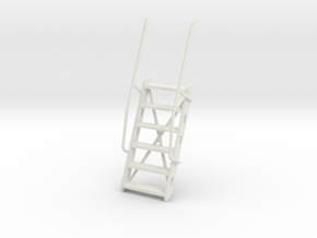 1/32 DKM Gangway (Ladder) v1 in White Natural Versatile Plastic