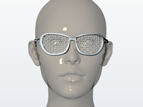 Nanotech Sunglasses in White Natural Versatile Plastic