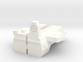 TR: Rodpistol add-on for Hot Rod in White Processed Versatile Plastic