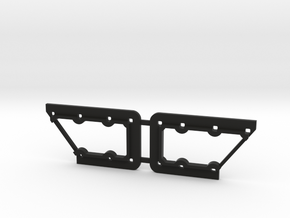 Rivarossi FM C-Liner Window Grille Frame in Black Natural Versatile Plastic