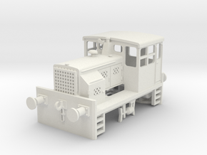 Plymouth diesel switcher in White Natural Versatile Plastic