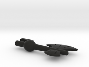 Ion Axe (for Kreon Minifigures) in Black Natural Versatile Plastic