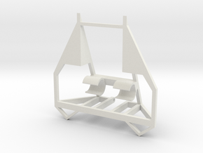 Bot Chassis in White Natural Versatile Plastic