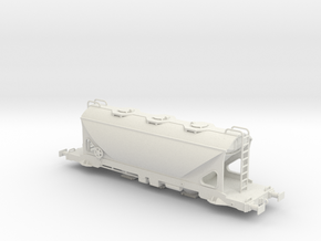 Hooper wagon for cement in White Natural Versatile Plastic