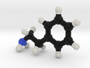 Love / Valentine Molecule: Phenylethylamine 2-PEA in Full Color Sandstone: 1:10