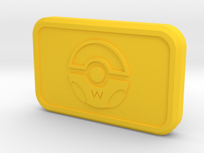 Pikachu GX Counter in Yellow Processed Versatile Plastic