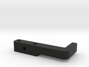 Xray T4 Tapeless Lipo Holder - Rear in Black Natural Versatile Plastic