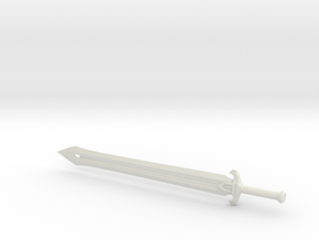 The Gold Sword in White Natural Versatile Plastic