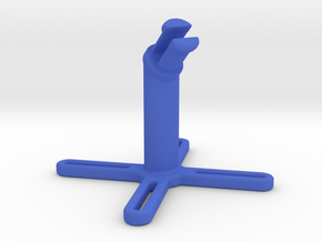 FIDGET SPINNER DESK MOUNT in Blue Processed Versatile Plastic