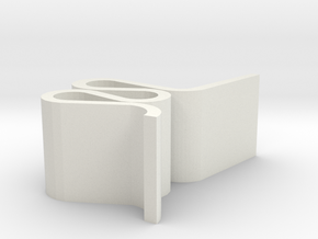 Wiggle Chair 1to24 in White Natural Versatile Plastic: 1:24