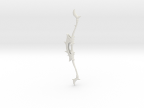 "BotW" Strengthened Lizal Bow in White Natural Versatile Plastic: 1:12