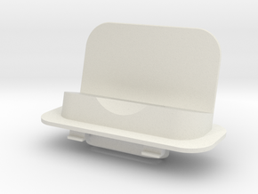 iPhone 5/5s/6 Lightning Adapter + 3.5mm and 3.0mm in White Natural Versatile Plastic