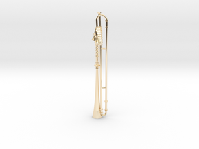 Trumpet in 14k Gold Plated Brass