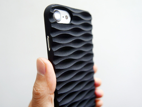 iPhone 7 & 8 Case_Seamless in Black Natural Versatile Plastic