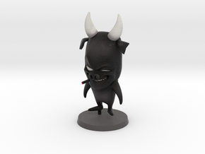 Black Devil V1 - 9cm Figurine in Full Color Sandstone