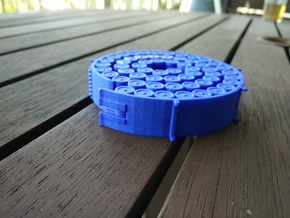 Orion Magazine Coaster in Blue Processed Versatile Plastic