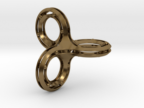 Topmod Constrained Pendant in Polished Bronze