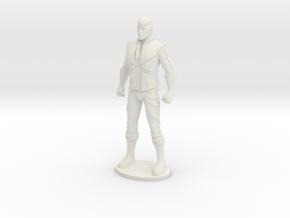 Spike 33.7mm Tall (Titan Master Scale) in White Natural Versatile Plastic