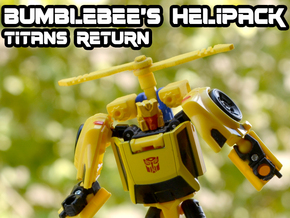 Bumblebee's Helipack (Titans Return) in Yellow Processed Versatile Plastic