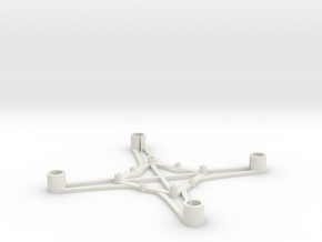 ST_drone_frame_v1_r6_btm_t2030+ in White Natural Versatile Plastic
