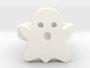 Small Ghost Ring in White Processed Versatile Plastic: 9 / 59