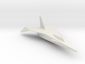 Lockheed X-15D 1:144 in White Natural Versatile Plastic