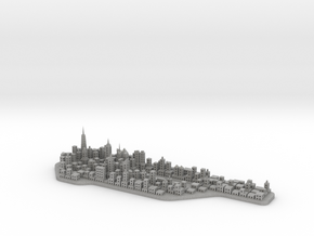 Mini-Manhattan Model in Aluminum