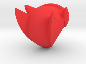 Mega Man Z Helmet in Red Processed Versatile Plastic