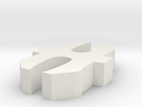 OpenLOCK Clip5.1 in White Natural Versatile Plastic