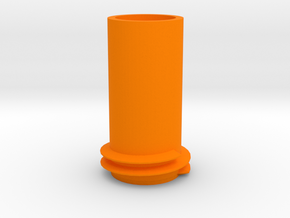 Nerf mega bigshock barrel attachment point in Orange Processed Versatile Plastic