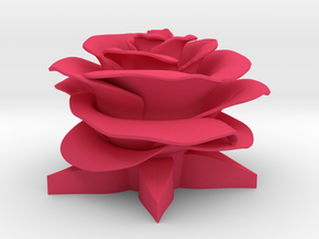 Rose in Pink Processed Versatile Plastic