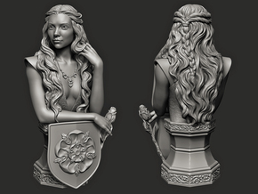 Margaery Tyrell.   (14 cm\ 5.51 inches) in White Processed Versatile Plastic