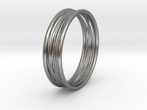 ring_rope in Natural Silver
