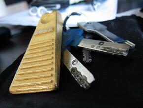 opener rev 1.1 in Polished Gold Steel