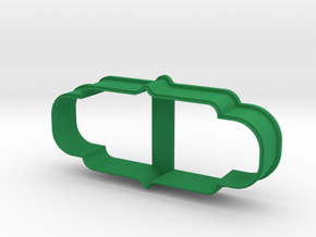 Plate 26 cookie cutter for professional in Green Processed Versatile Plastic