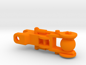 Mata weapon arm upper in Orange Processed Versatile Plastic