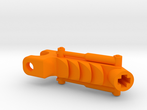 Mata Weapon Arm Lower in Orange Processed Versatile Plastic