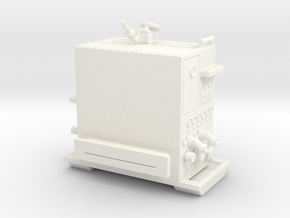 1/64-Scale Pumper Pump Module in White Processed Versatile Plastic