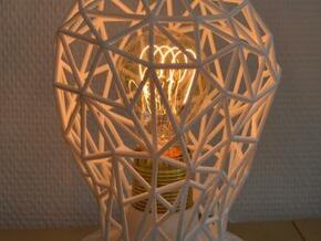 Hommage to the light bulb in White Natural Versatile Plastic