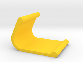 lightweight phone stand in Yellow Processed Versatile Plastic