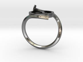 Half-life Ring in Polished Silver: 6.5 / 52.75