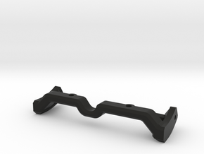 Forward Mount Transmission Cradle for SCX10 II in Black Natural Versatile Plastic