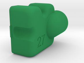KregDustShroud (Festool -right handed) in Green Processed Versatile Plastic