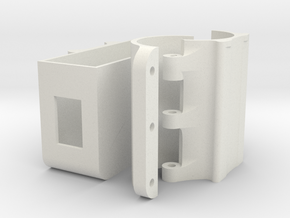 Wifi holder (mount) for TP-LINK TL-WR902AC for #Ka in White Natural Versatile Plastic