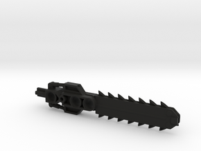 Bionicle chain Sword in Black Premium Versatile Plastic