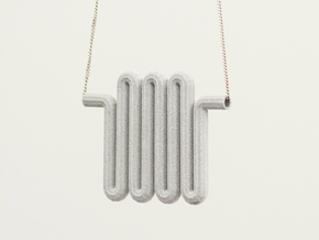 Radiator_Pendant in Gray PA12