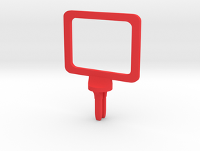 The Dipping Sauce Holder | Car Vent Sauce Dipper | in Red Processed Versatile Plastic