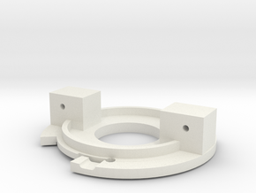 CEV headlamp lock ring in White Natural Versatile Plastic