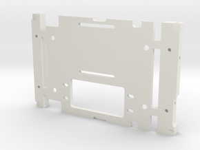JaBird RC SCX10/10.2 CMS Plate in White Natural Versatile Plastic